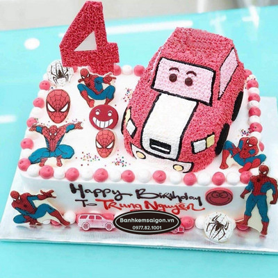 T(17) Bánh sinh nhật bé trai