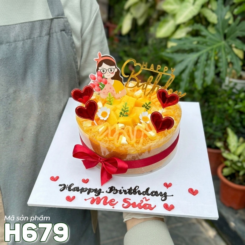 H679 Bánh bông lan trứng muối