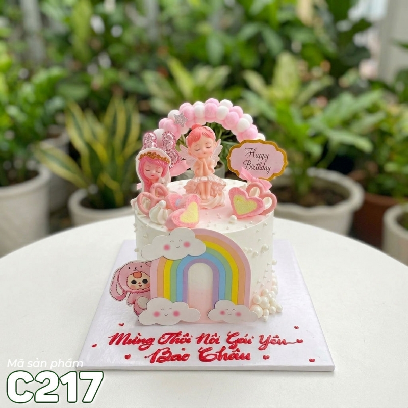 C217 Bánh kem mini 14cm