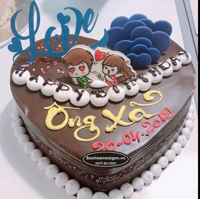 C(22) Bánh sinh nhật ông xã