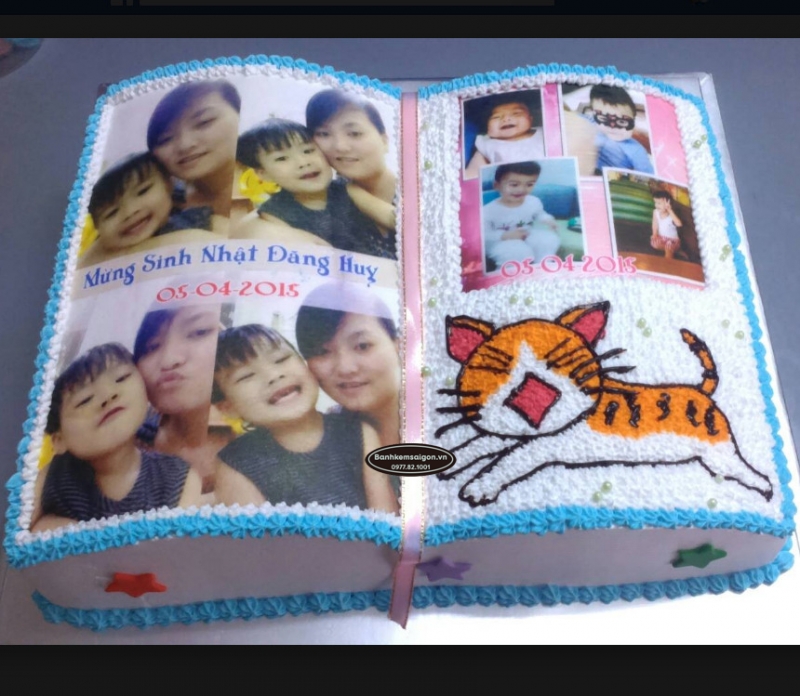 GV(3) Bánh kem cuốn sách