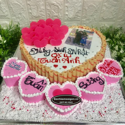 SGI(6) Bánh kem trái tim