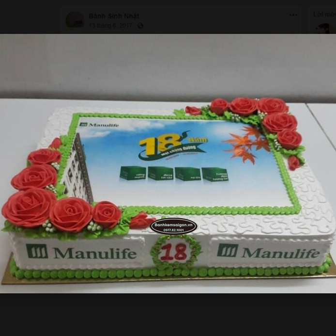 KH(6) Bánh sinh nhật Manulife