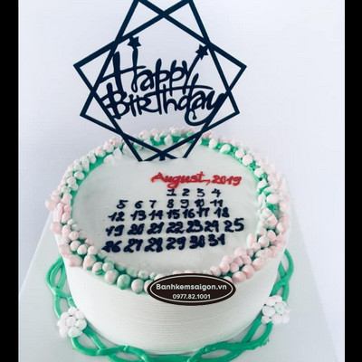 CL(14) Bánh kem tờ lịch