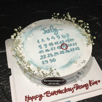CL(20) Bánh kem tờ lịch