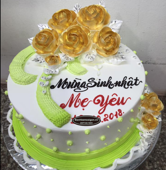 M(3) Bánh sinh nhật mẹ yêu
