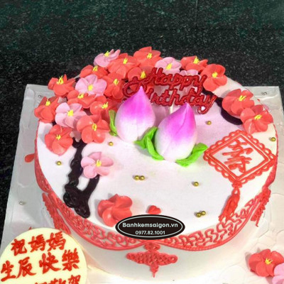 OB(7) Bánh kem hoa sen