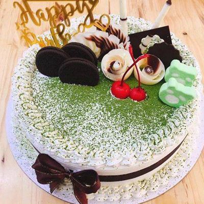 TX(2) bánh kem matcha trà xanh