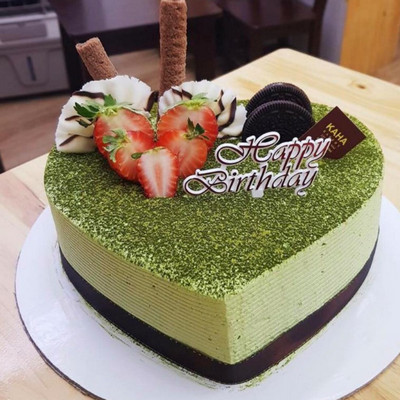 TX(3) bánh kem matcha trà xanh