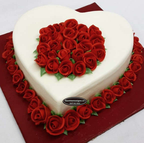 TT(2) Bánh sinh nhật trái tim