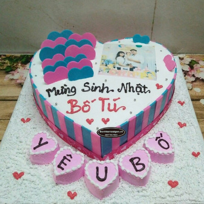 TT(41) bánh gato trái tim đẹp