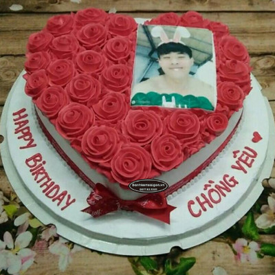 TT(43) bánh gato trái tim đẹp