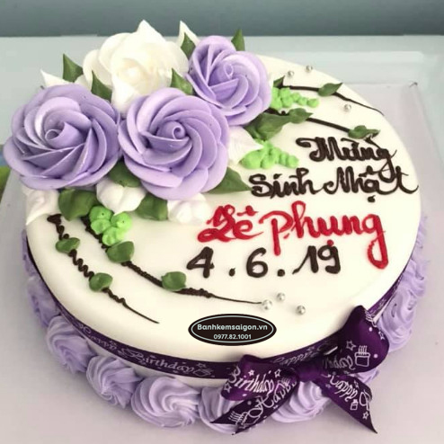 V(4) Bánh sinh nhật vợ