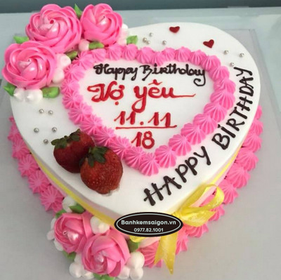 V(22) Bánh sinh nhật vợ