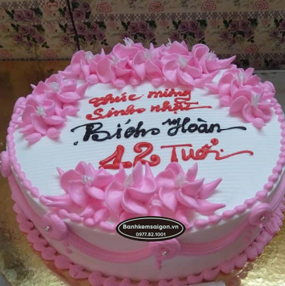 G(28) Bánh sinh nhật bé gái